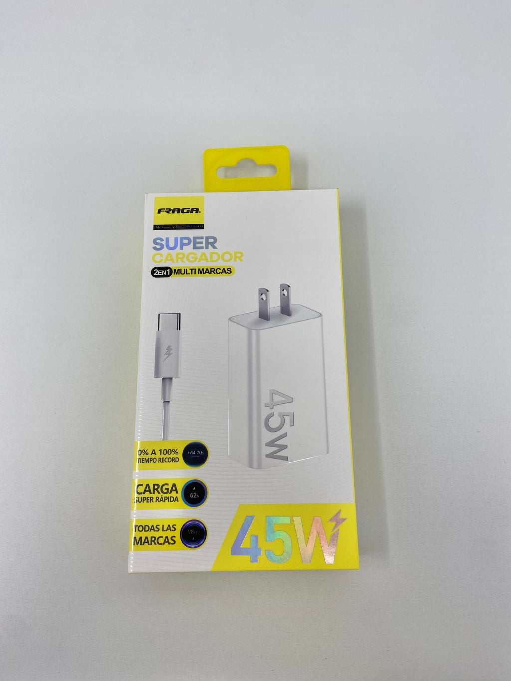 Combo Cargador Fraga 45W USB–C