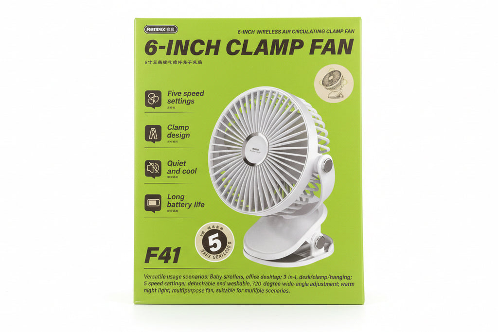 Ventilador de Mesa Portátil REMAX F-41