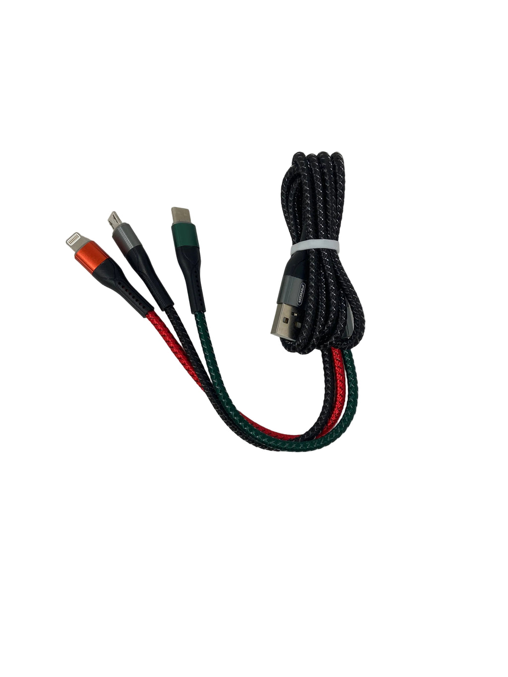 Cable Nylon Fraga 3 puntas (C / Micro / Lightning)
