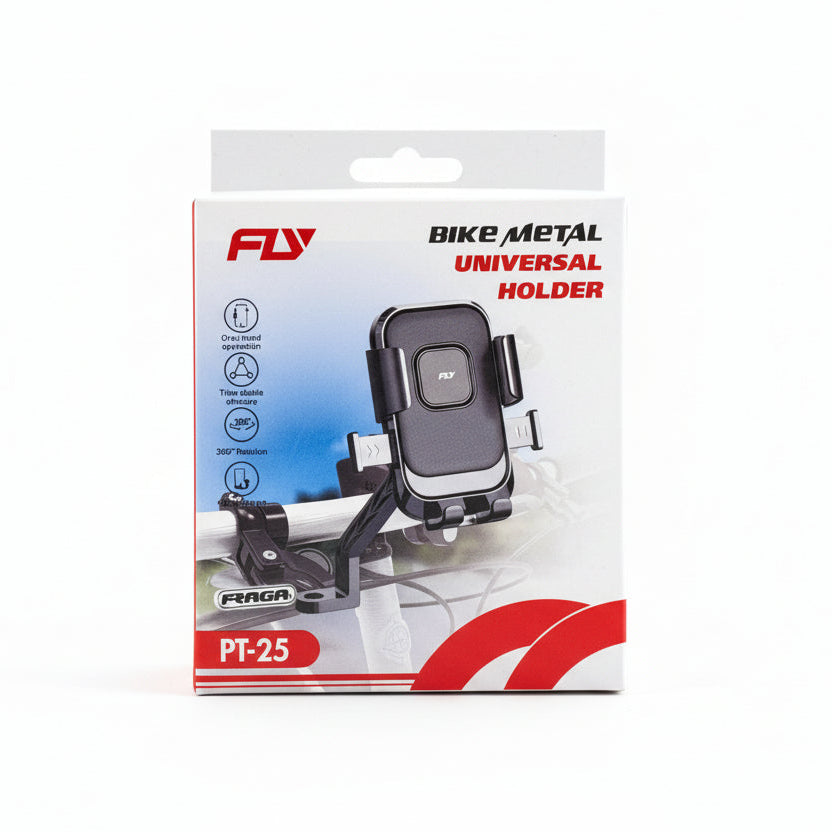 Base de Teléfono para Motos FRAGA PT-25 | Soporte Móvil Resistente | Seguro para Motocicletas