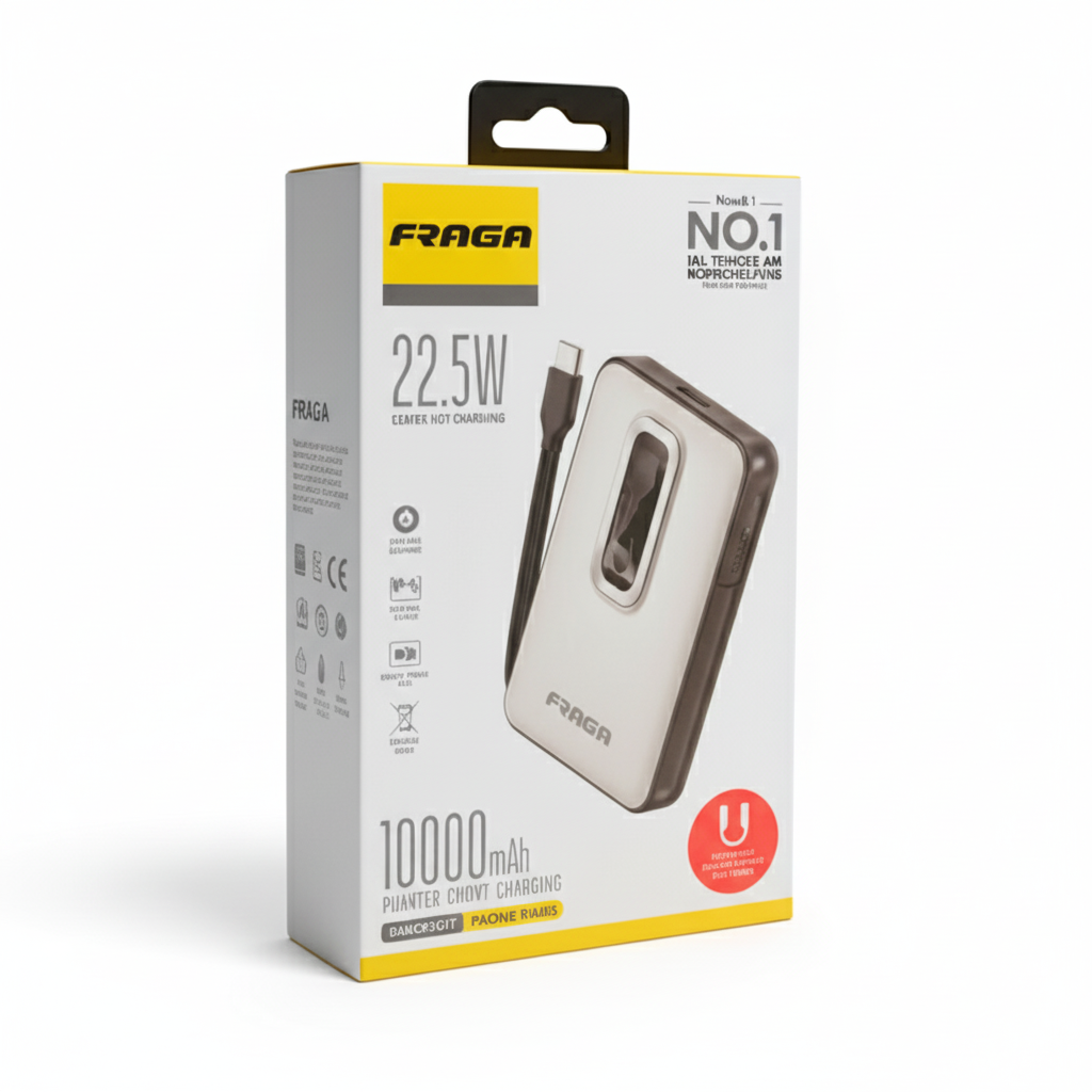 Powerbank Fraga 10000 Mah 22.5W